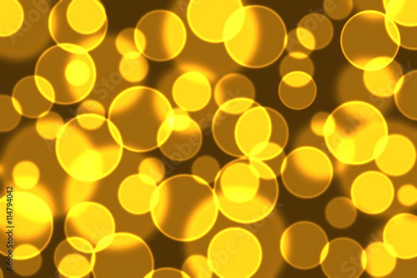 Obraz Gold-Black bokeh background.