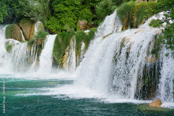 Obraz Waterfalls at Krka National Park
