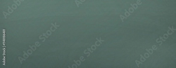 Fototapeta Background in green gradation color with noise. Dark soft green silvery abstract background. Color gradation.
