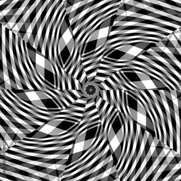 Obraz flower Optical Illusion-Art