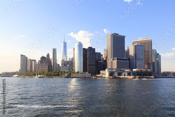 Fototapeta マンハッタンフェリー乗り場