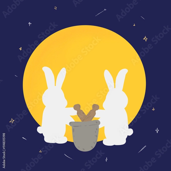 Fototapeta 달토끼