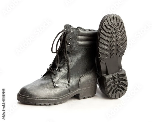 Obraz Black ankle boots