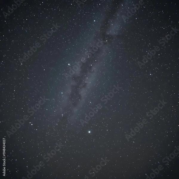 Fototapeta Clearly milky way galaxy with stars and space dust in the universe
