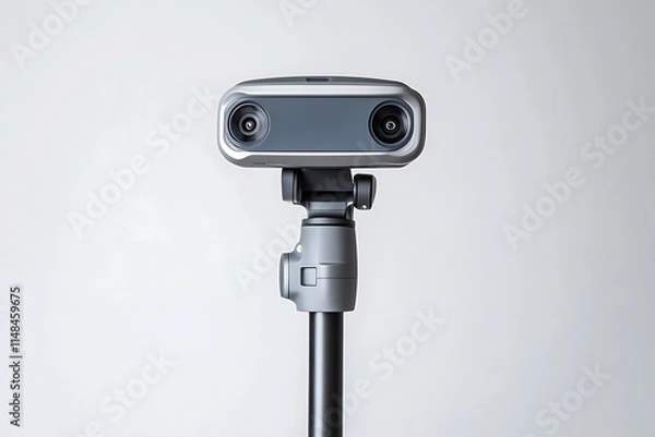 Fototapeta video camera on a white background