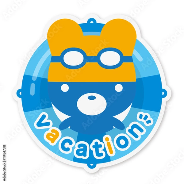 Fototapeta 夏くま バケーション