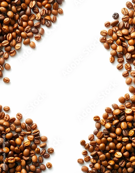 Obraz coffee beans frame