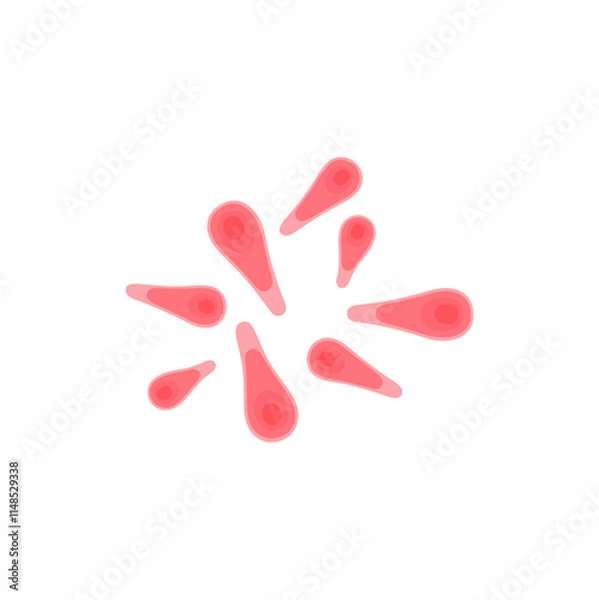 Fototapeta Clostridium Botulinum Illustration 