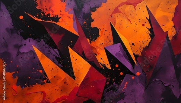 Obraz Colorful Transformation Background