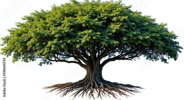 Obraz tree isolated on white background