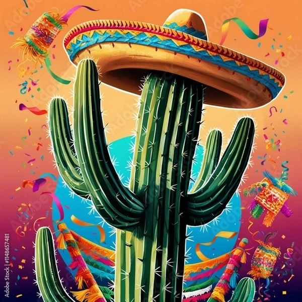 Fototapeta Happy Cinco de Marcho