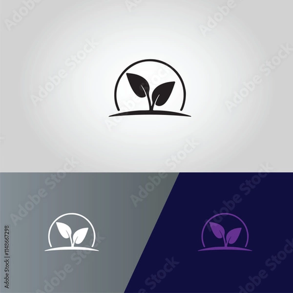 Obraz A Minimal Vector Logo