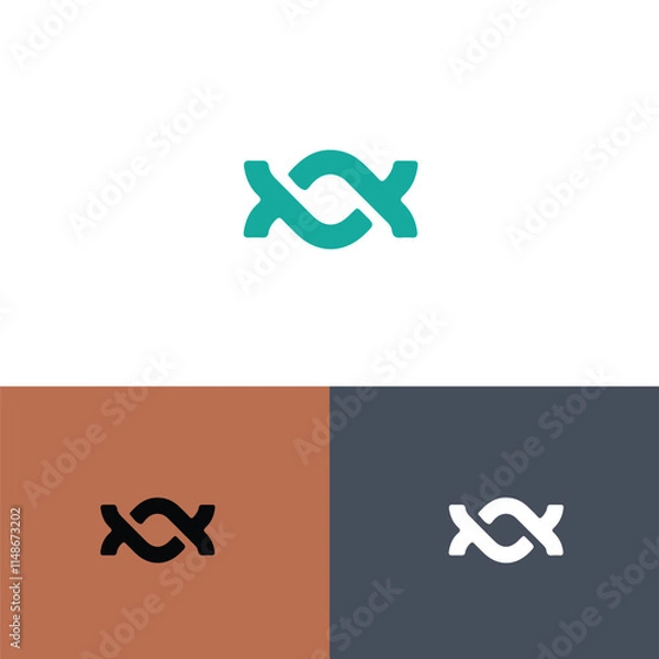 Obraz A symbol logo design