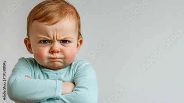 Fototapeta portrait of a little child