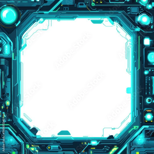 Fototapeta circuit board background