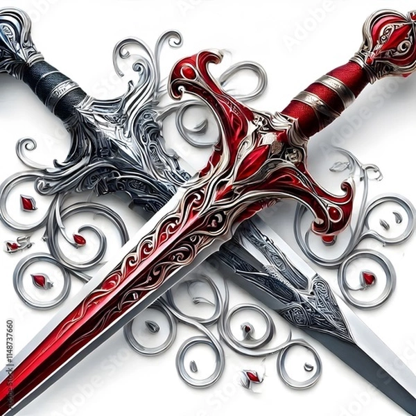 Obraz two sword