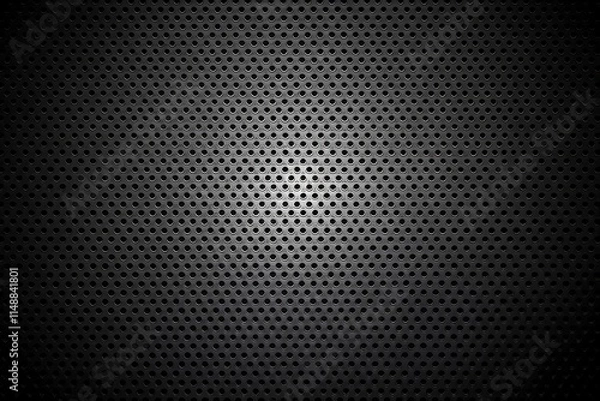 Fototapeta Free vector dotted metal background