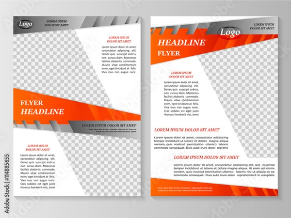 Obraz Business brochure or cover