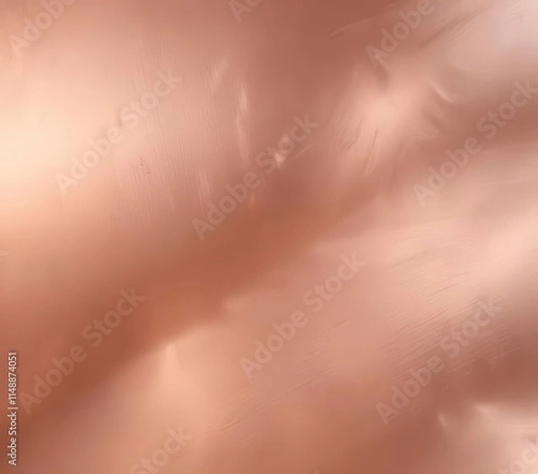 Fototapeta Subtle brushed rose gold texture  metallic sheen, elegant backdrop,  material,  brushed,  premium