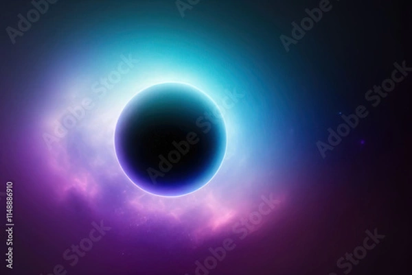 Fototapeta Space surreal abstract background