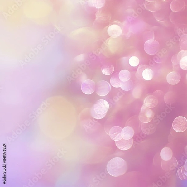 Obraz Bokeh lights on blurred background