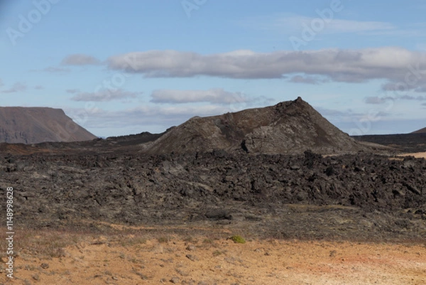 Fototapeta Krafla Lava Landscape
