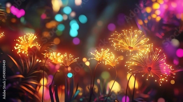 Obraz New Year illustrations