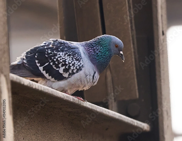 Obraz pigeon on a branch