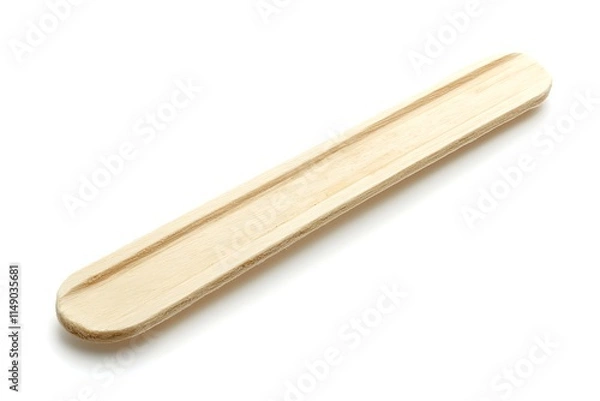 Fototapeta popsicle stick isolated on white background 