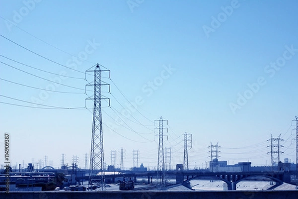 Obraz High-voltage line