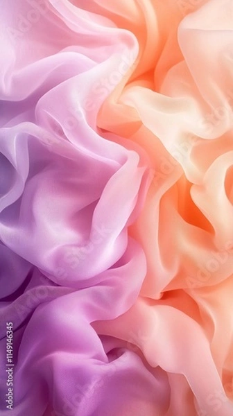 Obraz Pastel Gradient with Peach and Lavender