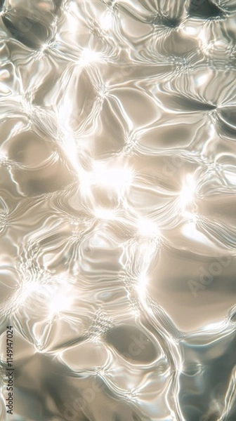 Obraz Sunlit Ripples and Abstract Water Waves