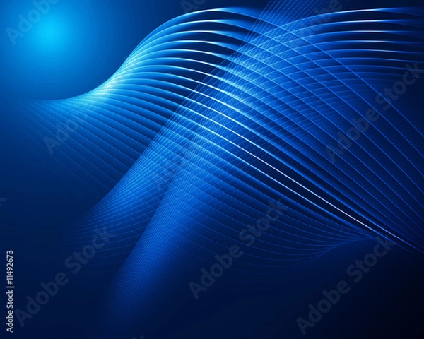 Obraz abstract dark blue background