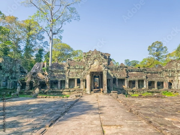 Fototapeta Preah Khan Wat temple in Angkor, Cambodia
