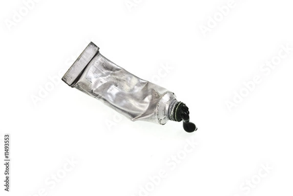 Obraz paint squeezed from tube