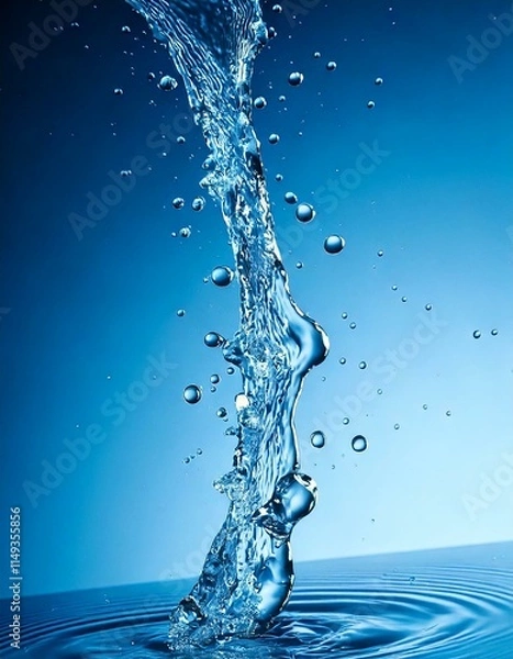 Obraz 流れ落ちる水のイメージ