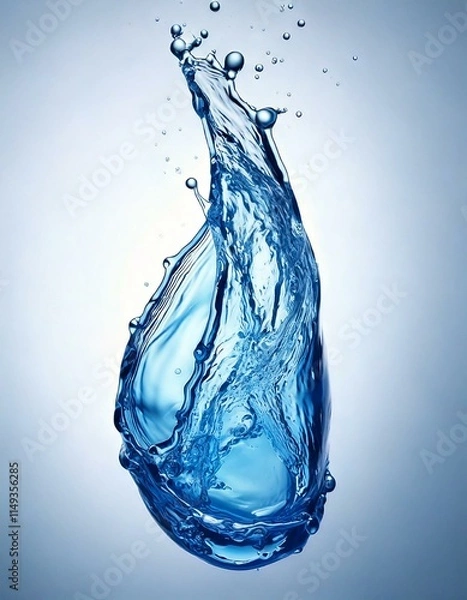 Obraz 流れ落ちる水のイメージ