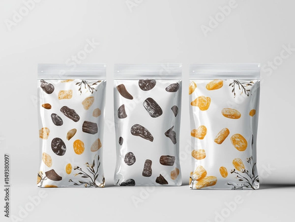 Obraz dried fruit packaging