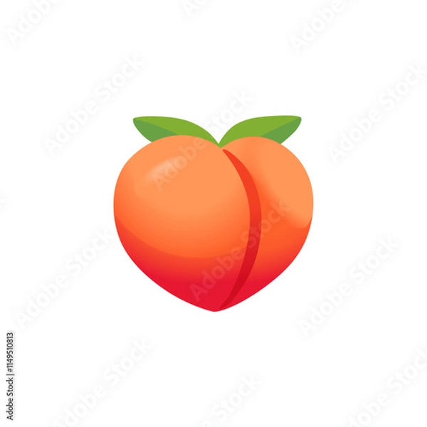 Obraz Peach Emoji
