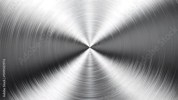 Fototapeta Soft and smooth brushed steel texture background