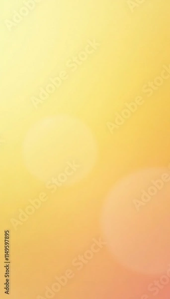 Obraz Soft gel yellow pastel color with a subtle gradient effect, soothing, serene, pastel