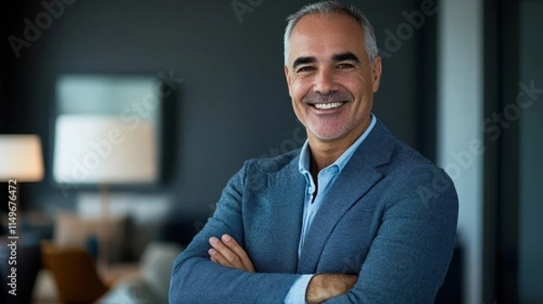 Obraz The Confident Business Man