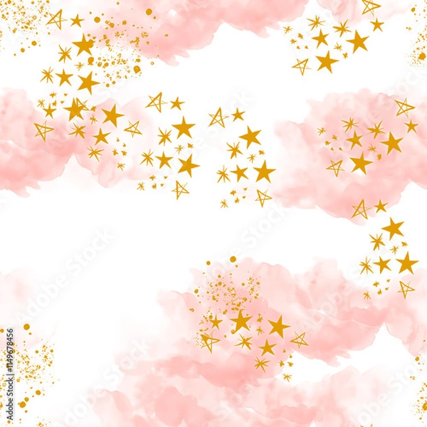 Fototapeta lovely children's pattern suitable for clothes