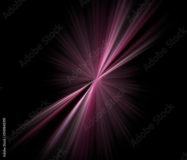 Obraz Computer generated fractal pattern and shape