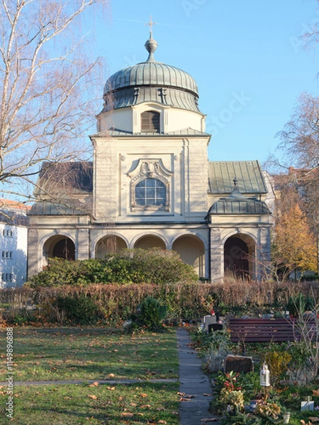 Obraz Cemetery chapel