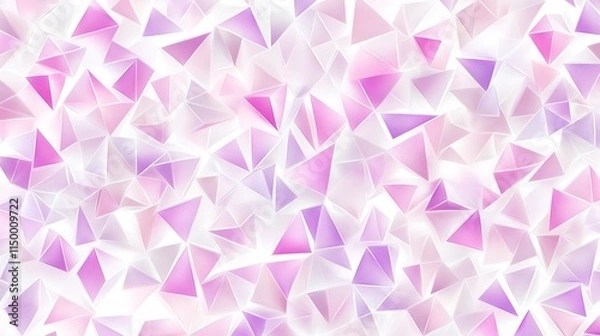 Obraz ピンクのトライアングル