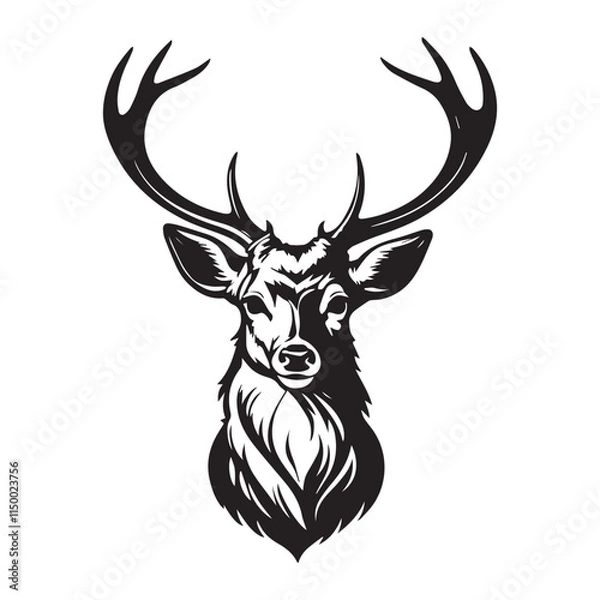 Obraz Deer vector icon design