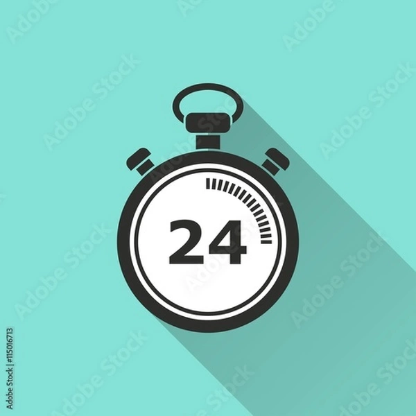 Fototapeta Stopwatch - vector icon