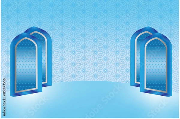 Obraz islamic design background