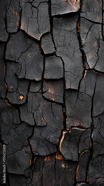 Fototapeta texture, tree, bark, wood, pattern, abstract, nature, old, brown, wall, stone, natural, textured, surface, rough, cracked, closeup, trunk, crack, rock, macro, material, timber, plant, wooden